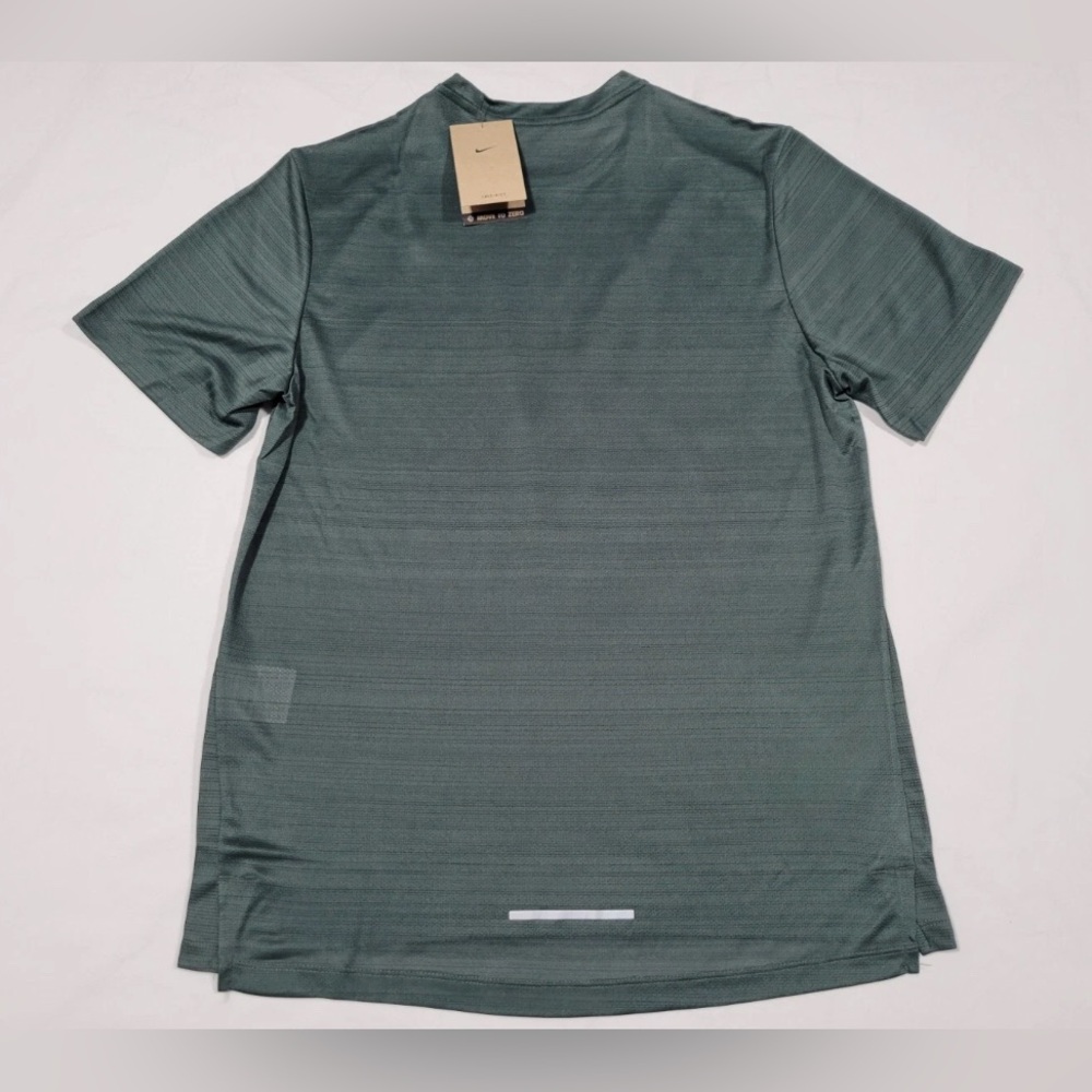 Nike Men’s Dri-Fit Miler Running Shirt AJ7565-338 - Picture 6 of 12